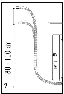 HAIER HWD80-1482-F - TUYAU d'évacuation - 2