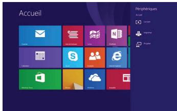 HAIER PAD MINI W800 - Colonne des menus - 9