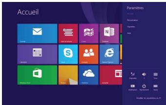 HAIER PAD MINI W800 - Colonne des menus - 10