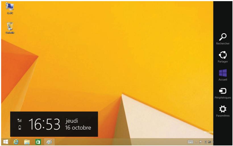 HAIER PAD MINI W800 - Colonne des menus - 1