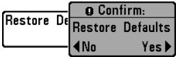 HUMMINBIRD 343 - Remise à zéro du compteur journalier : - 1