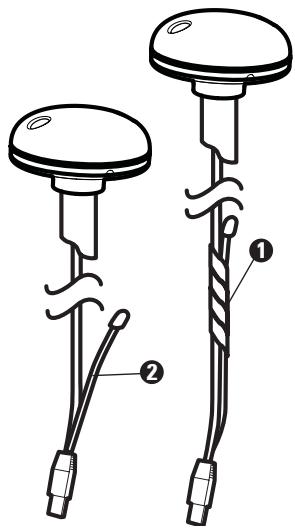 HUMMINBIRD 917C - Montage sur étrave avec une tige filetée 1" - 14 existante - 2