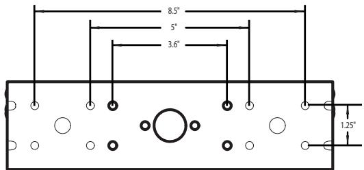 HUMMINBIRD 917C - Montage de la tête de commande sur cardan - 2