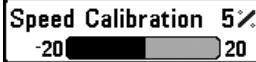 HUMMINBIRD GPS 797C - Réglage de la décalage temp.: - 1