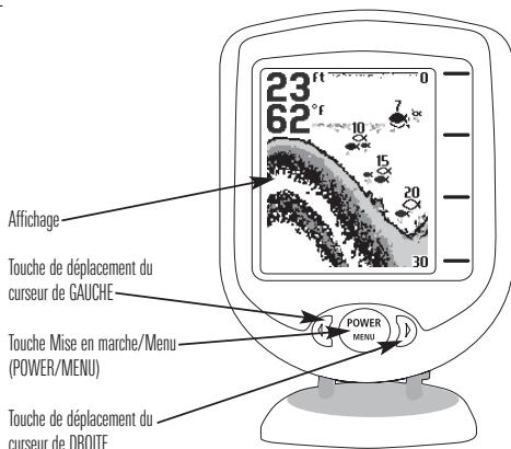 HUMMINBIRD PIRANHAMAX 240 - Mise en marche et arrêt - 3