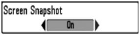 HUMMINBIRD GPS 787CI - Onglet accessoires du menu principal - 1