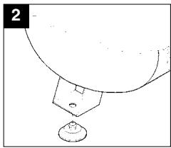 EINHELL EURO 24 - Montaž amortyzatoragumowego - 1