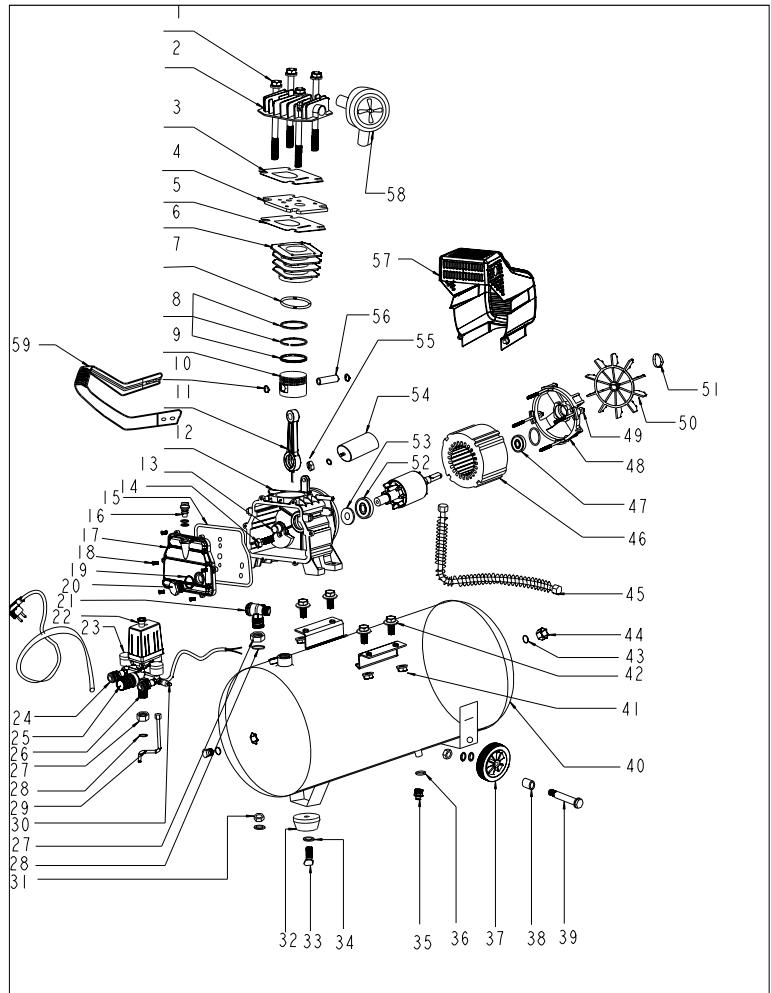 EINHELL EURO 24 - Cischenje sesalnegafiltra - 1