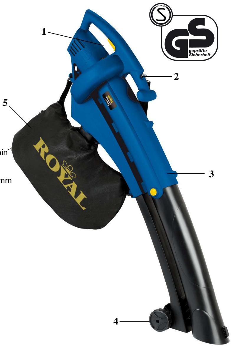 EINHELL REL 2500 E - Données techniques: - 1