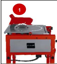 EINHELL RT-FF 1220 U - Mode scie circulaire - 4