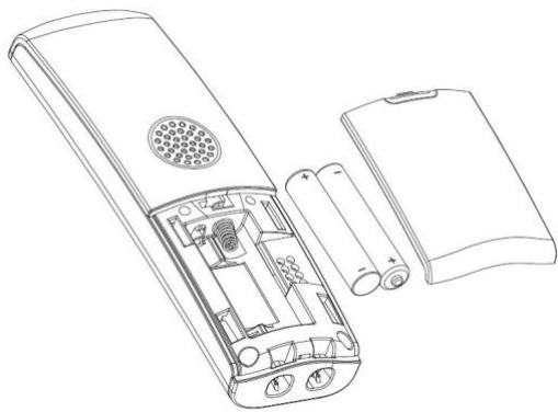 CONTINENTAL EDISON CE450N12 - Installation des batteries rechargeables - 1