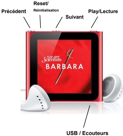 CONTINENTAL EDISON CEBMP4B4 - Lecteur MP4 vidéo multimédia - 1