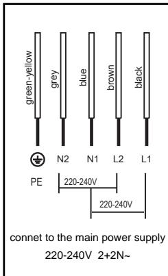 CONTINENTAL EDISON CECP551FSA - Power line connection - 1
