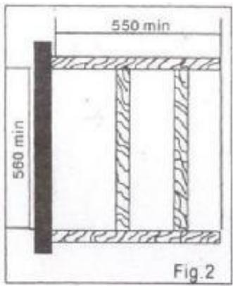 CONTINENTAL EDISON CECP646FSA - Options d'installation - 2