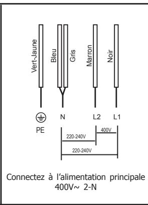 CONTINENTAL EDISON CECP701FSA - Schéma des branchements électriques - 2