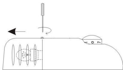 CONTINENTAL EDISON CEFC3000WV - Remplacement de l'ampoule - 1
