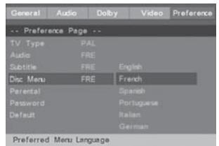 CONTINENTAL EDISON CEHCDVD211 - Disc Menu (Menu del disco) - 1
