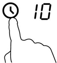 CONTINENTAL EDISON CEICT2 - Régler le minuteur pour éteindre une zone de cuisson - 2