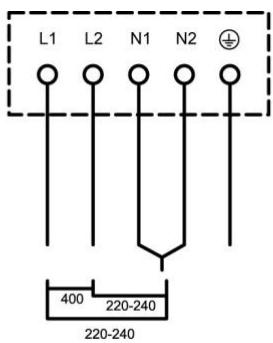 CONTINENTAL EDISON CEICT3 - Branchement de la plaque à l'alimentation électrique - 4