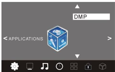 CONTINENTAL EDISON CETVLCD24FHD11 - MENU applications - 1