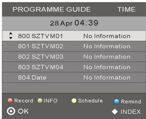 CONTINENTAL EDISON CETVLCD24FHD11 - EPG (guide électronique des programmes) - 1