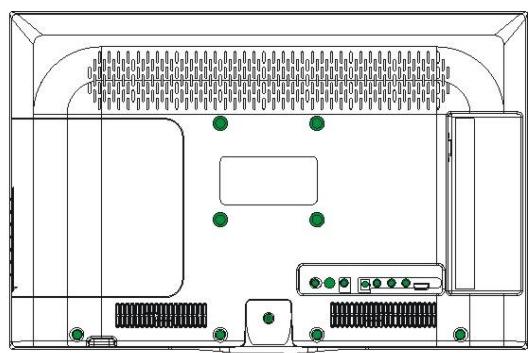 CONTINENTAL EDISON CETVLCD24FHD11 - Support MURAL (non fourni) - 2