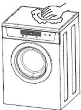 CONTINENTAL EDISON SL680MA - Nettoyage du caisson et de l'intérieur du tambour (peut être nettoyé de façon irrégulière) - 2