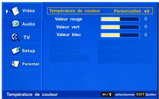 CONTINENTAL EDISON CE48SDV19G - Les menus - 6