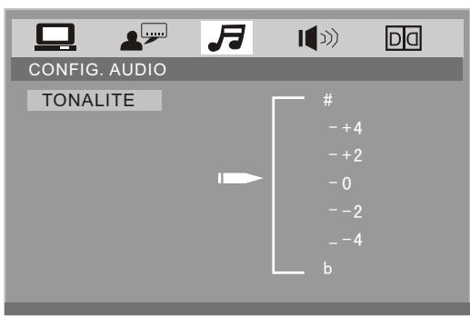 CONTINENTAL EDISON CE48SDV19G - Reglage AUDIO - 1
