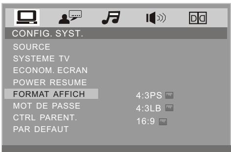 CONTINENTAL EDISON CE66HDD26G - FORMAT AFFICH - 1