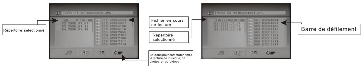 CONTINENTAL EDISON CE66HDD26G - Lecture en USB ou carte SD - 1