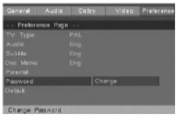 CONTINENTAL EDISON CECH02EBLK4 - Mot de passe du contrôle parental - 1