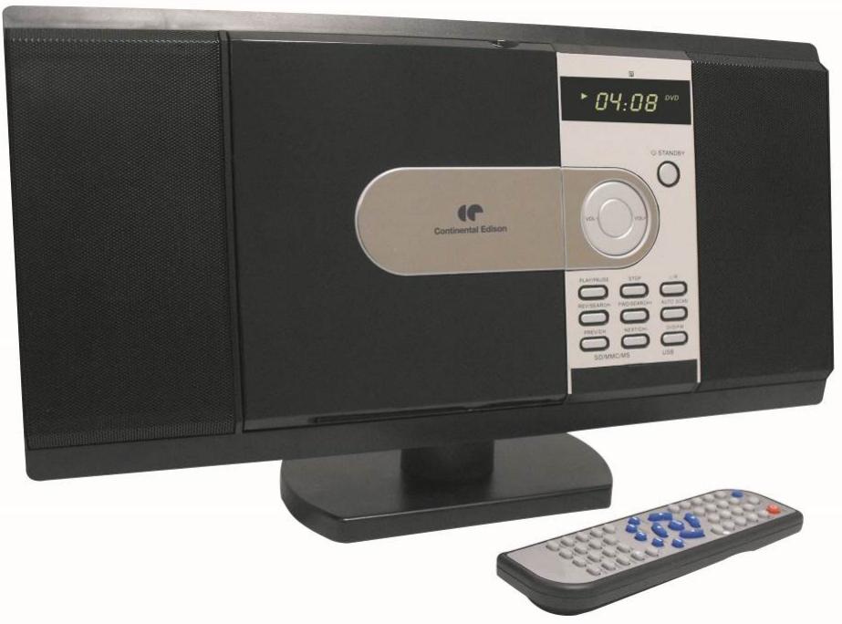 CONTINENTAL EDISON CECH044 - CHAINE HIFI Lecteur DVD - 1