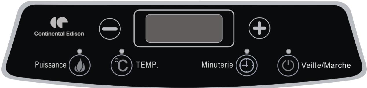 CONTINENTAL EDISON CECPI1F - Panneau de contrôle - 1