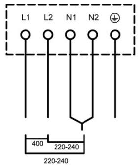 CONTINENTAL EDISON CECPI4Z - Branchement de la plaque à l'alimentation électrique - 4