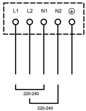 CONTINENTAL EDISON CECPI4Z - Branchement de la plaque à l'alimentation électrique - 5