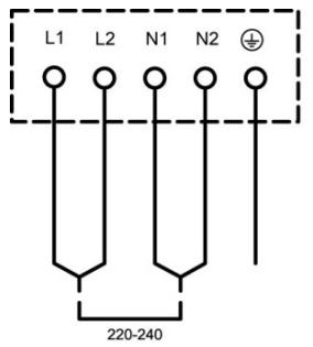 CONTINENTAL EDISON CECPI4Z - Branchement de la plaque à l'alimentation électrique - 3