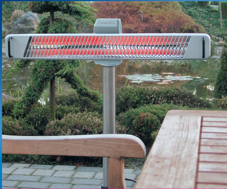 PARKSIDE KH 1500 PATIO-HEATER - PARKSIDE - 1