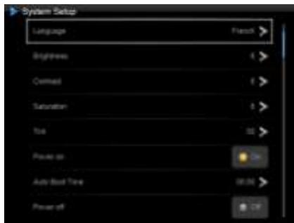 TELEFUNKEN 7 DPF 7933 - - Aktivierung/Deaktivierung des Helligkeitssensors - 1