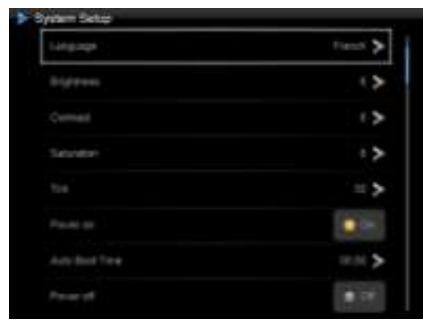 TELEFUNKEN 7 DPF 7933 - - Laactivacion/desactivacion del sensor de luminosidad - 1
