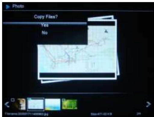 TELEFUNKEN DPF 10933 - - Copier vos fichiers à partir du mode vignettes_ - 2