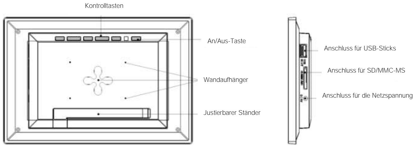 TELEFUNKEN DPF 10933 - Abbildungen des Bilderrahmens - 1