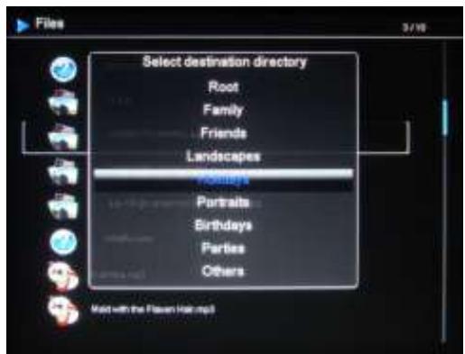 TELEFUNKEN DPF 10933 - - Kopieren Ihrer Fotos über den Dateimanager - 2