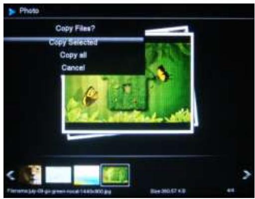 TELEFUNKEN DPF 10933 - - Kopieren ihrer Fotos über den Miniatur-Modus. - 1