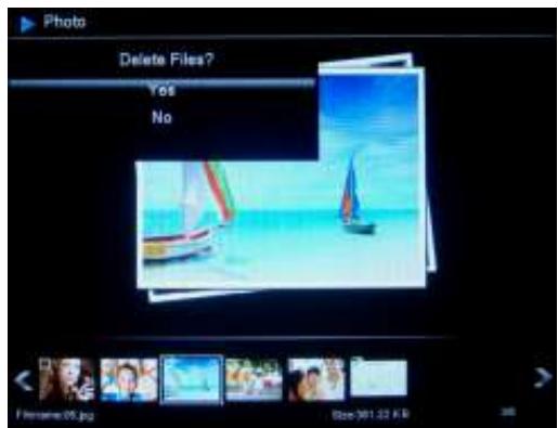 TELEFUNKEN DPF 7933 - - Eliminazione delle fotto alla modalità thumbnail - 2