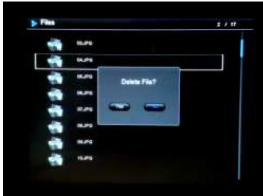 TELEFUNKEN DPF 9323 - Borrado deotos - 1