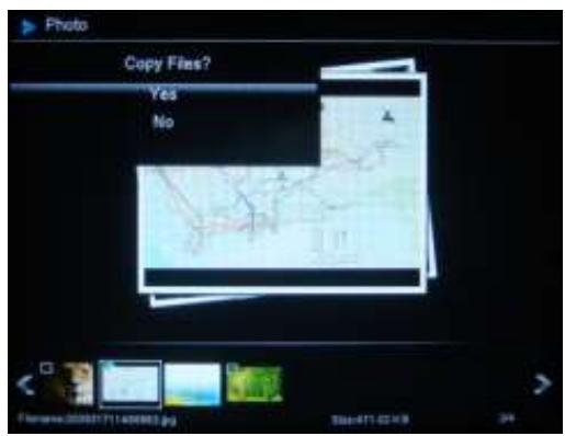 TELEFUNKEN DPF 9323 - Kopieren von Fotos in den internen Speicher - 4