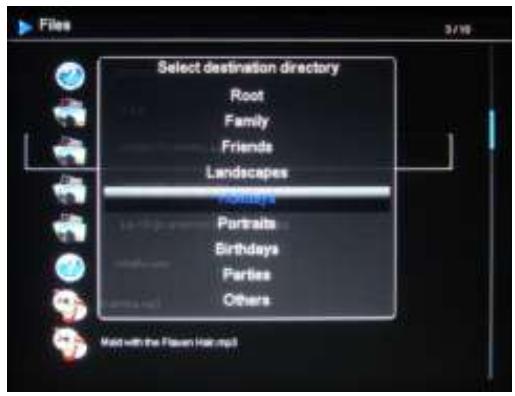 TELEFUNKEN DPF 9323 - Kopieren von Fotos in den internen Speicher - 2