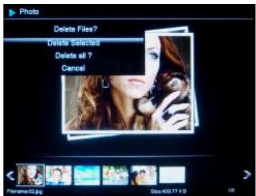 TELEFUNKEN DPF 9323 - Eliminazione delle foto - 3