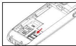 TELEFUNKEN TM 400 COSI - Insertion/retrait de la carte mémoire - 2